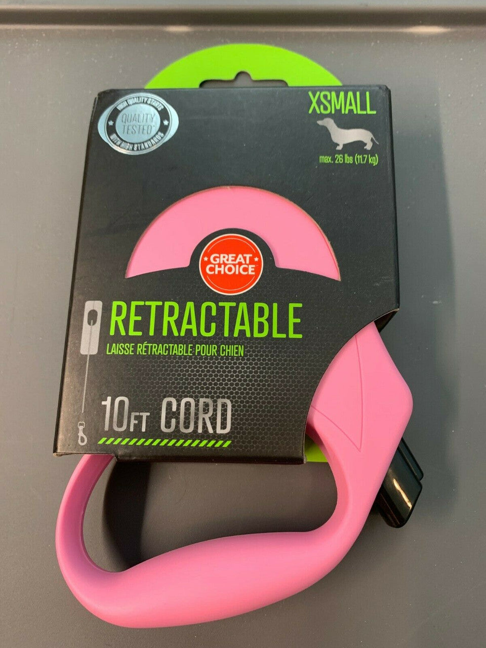 GREAT CHOICE Retractable 10ft Cord Leas Pink - GOODSZON Discount Store