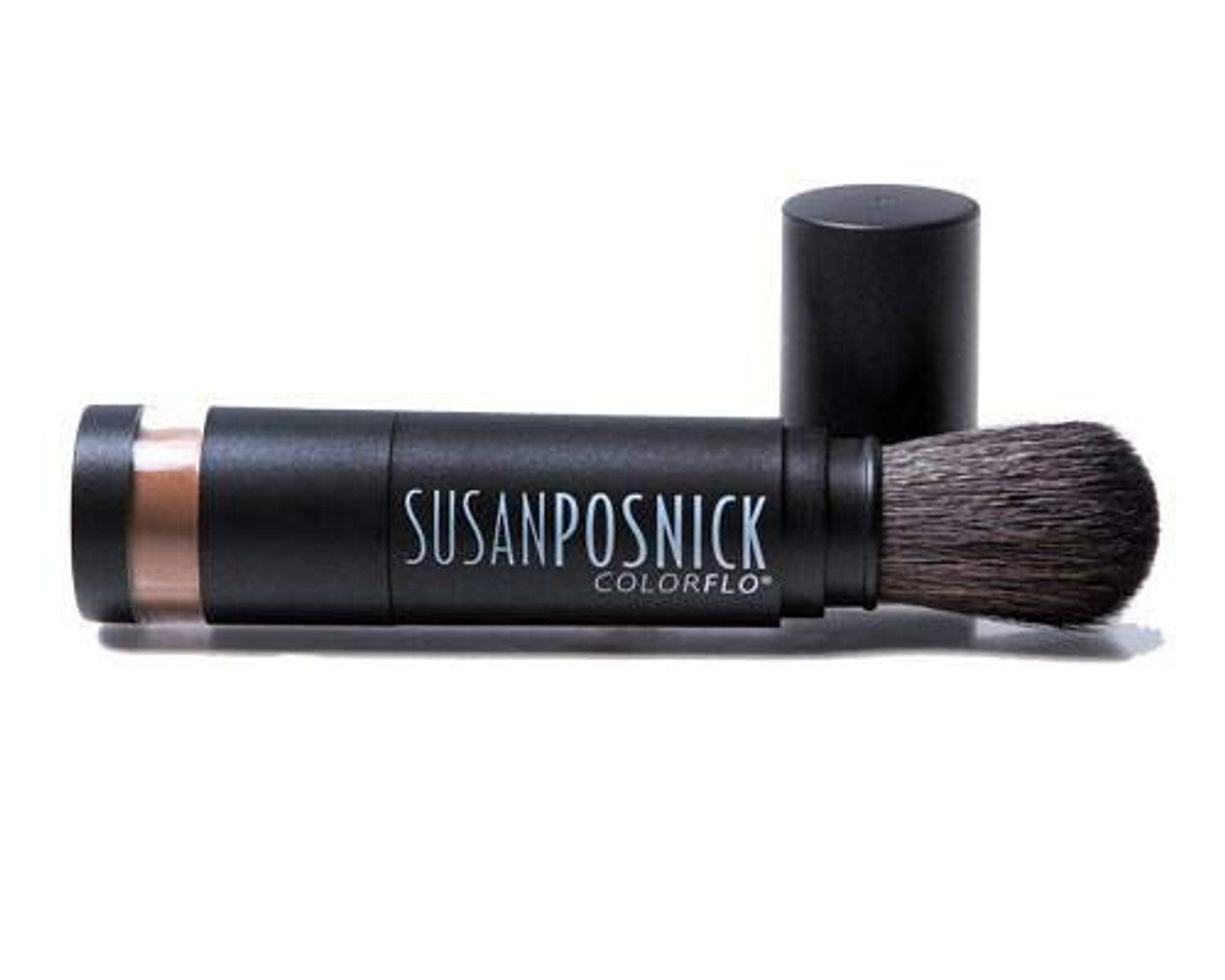 SUSAN POSNICK, COLORFLO: Natural Makeup, Vegan, Cruelty Free, Mineral Powder Foundation & Sun Protection Brush (Bronzer) Refillable - USA - GOODSZON Discount Store