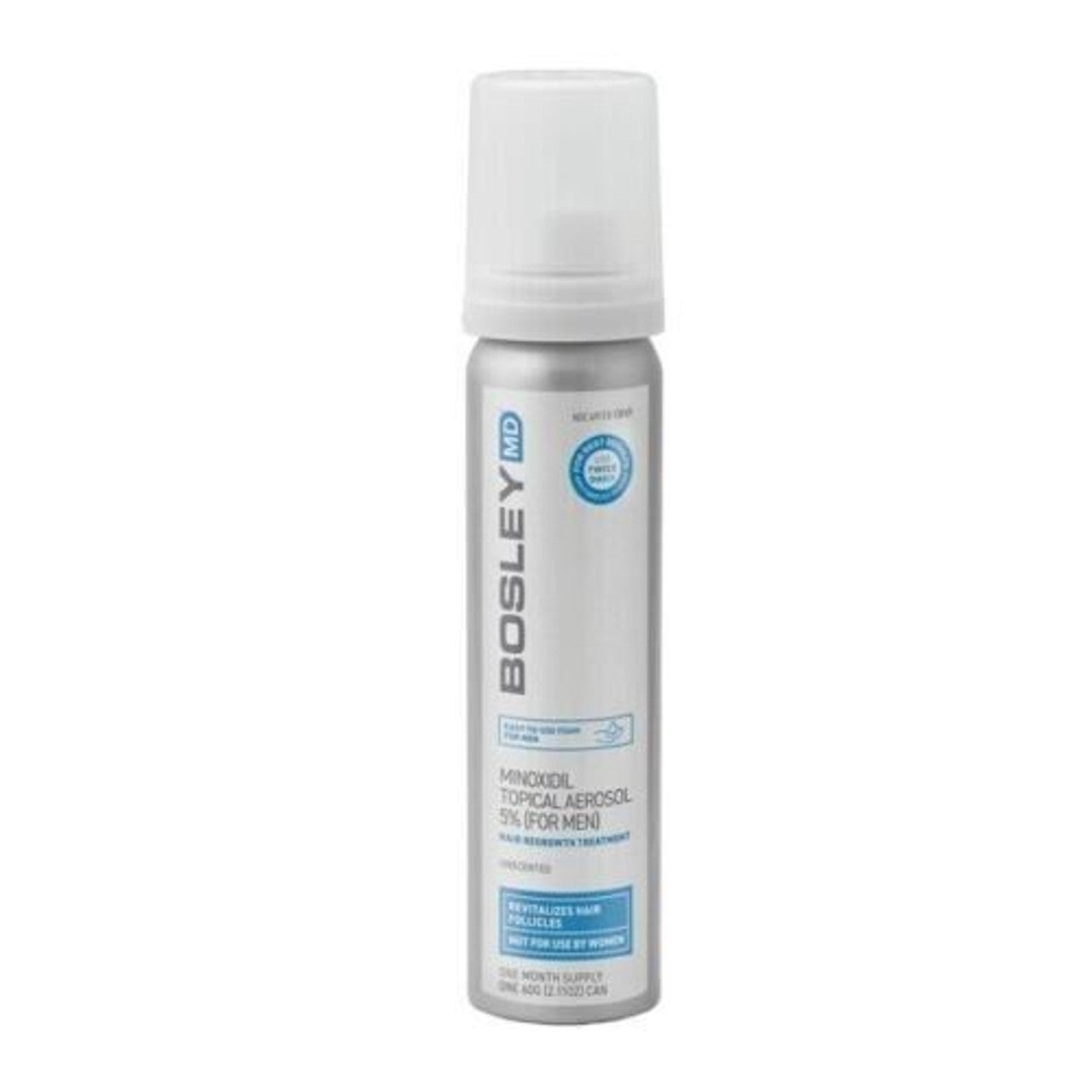 Bosley MD Men's Extra Strength Minoxidil 5% Topical Foam 2oz Exp 07/2023 Pack 2 - GOODSZON Discount Store