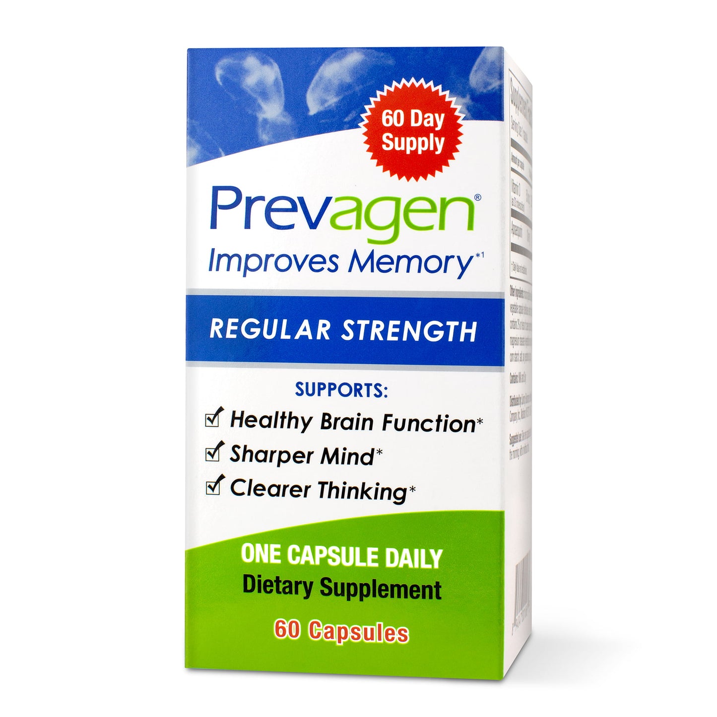 Prevagen Regular Strength Capsules Improves Memory 60 ea - GOODSZON Discount Store