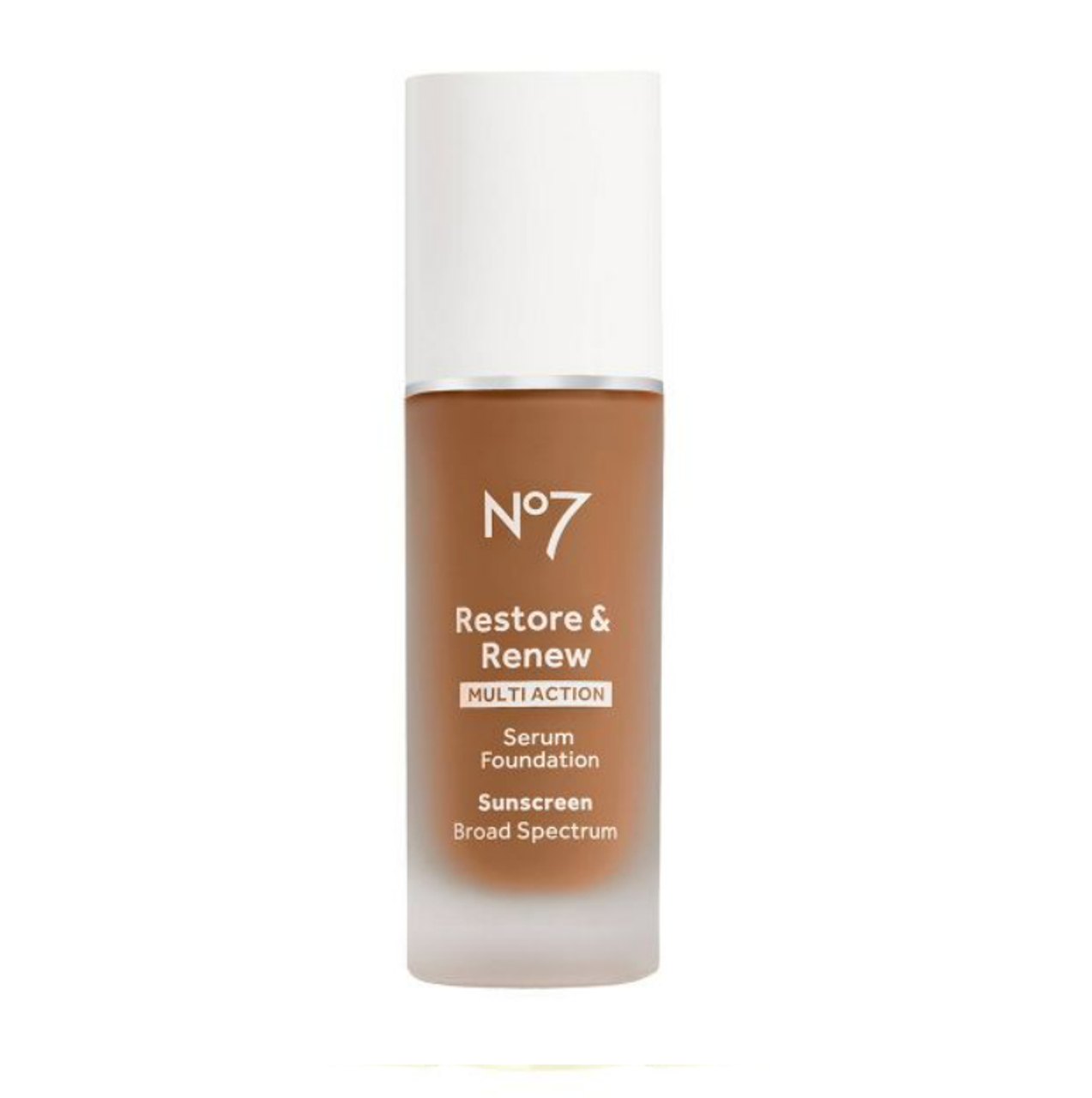 No7 Restore & Renew Multi Action Serum Foundation SPF 20 - 1.01 fl oz - Cedar - GOODSZON Discount Store