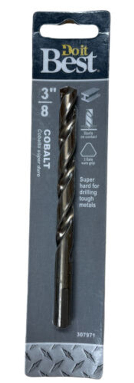 Do it Best 3/8 In. Cobalt Drill Bit 250701DB Pack of 5 - GOODSZON Discount Store