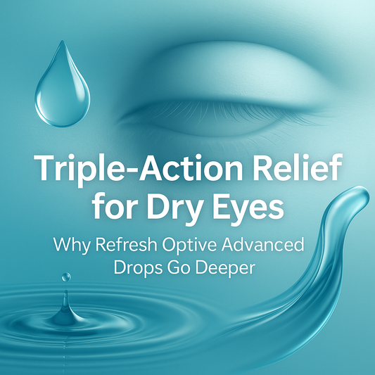 Triple-Action Comfort for Dry, Tired Eyes — Why Refresh Optive Advanced Drops Go Deeper - GOODSZON Discount Store