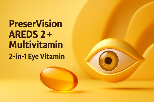 Two-in-One Support for Eyes and Body — Why PreserVision AREDS 2 + Multivitamin Is a Smarter Daily Choice - GOODSZON Discount Store