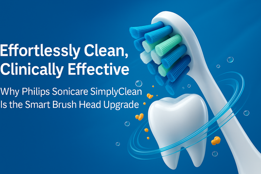 Effortlessly Clean, Clinically Effective — Why Philips Sonicare SimplyClean Is the Smart Brush Head Upgrade - GOODSZON Discount Store