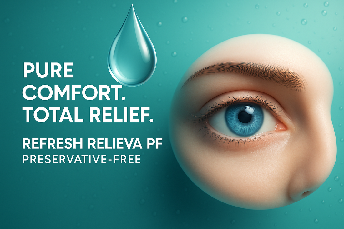 Pure Comfort. Total Relief. Why Refresh Relieva PF Is the Gold Standard for Sensitive Eyes - GOODSZON Discount Store