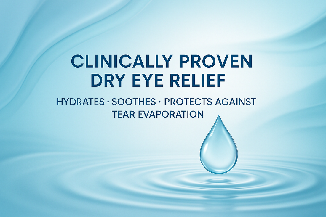 Instant Dry Eye Relief with Every Drop — Refresh Relieva® Lubricant Eye Drops - GOODSZON Discount Store