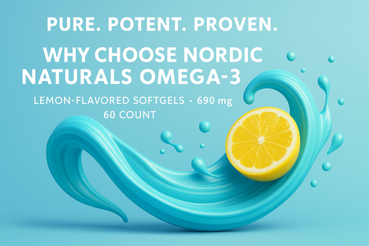 Pure. Potent. Proven. Why Nordic Naturals Omega-3 Is the Smart Choice for Total Wellness - GOODSZON Discount Store