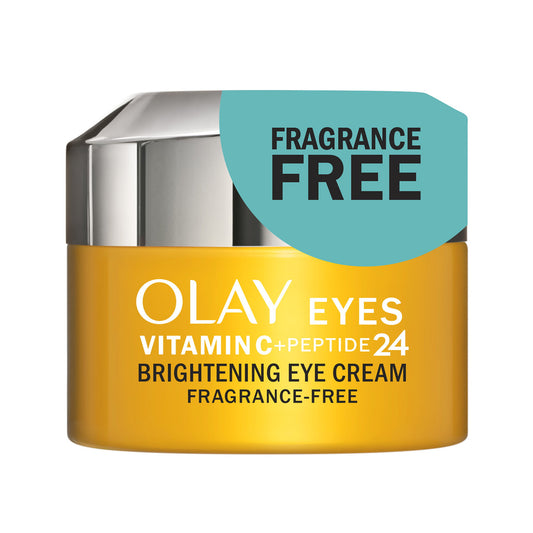 Olay Vitamin C + Peptide 24 Eye Cream, Fragrance-Free, 0.5 oz - GOODSZON Discount Store