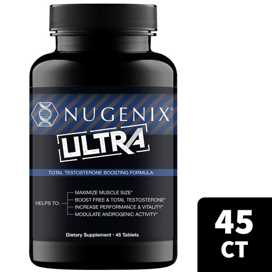 Nugenix® Ultra, Total and Free Testosterone Booster for Men, Dietary Supplement, 45 Count - GOODSZON Discount Store