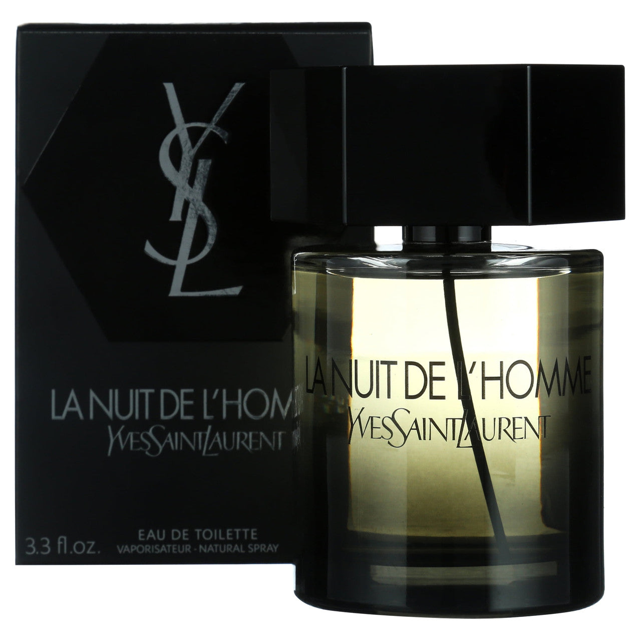 La Nuit De L'Homme by Yves Saint Laurent for Men - 3.3 oz EDT Spray - GOODSZON Discount Store