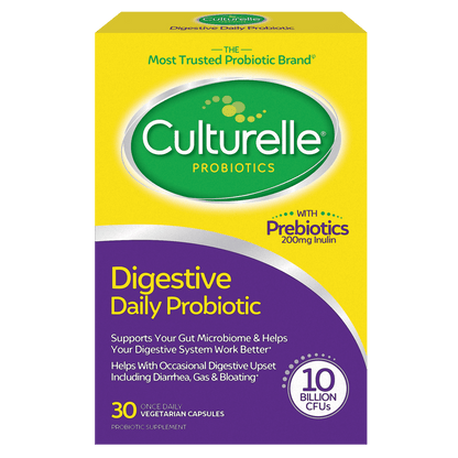 Culturelle Unisex Digestive Health Daily Probiotic Supplement, 30 Ct - GOODSZON Discount Store