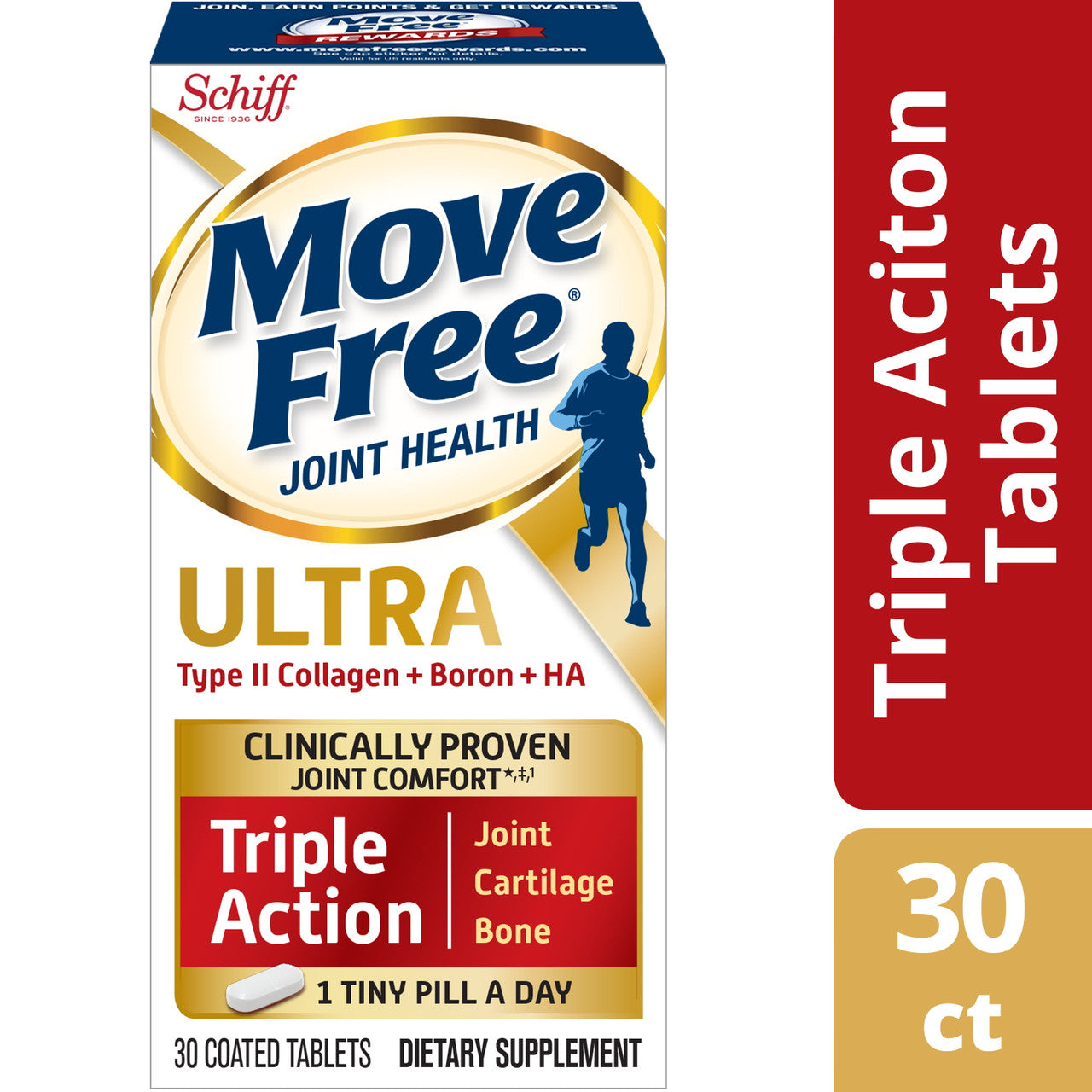 Move Free Ultra Triple Action, 30 tablets - GOODSZON Discount Store