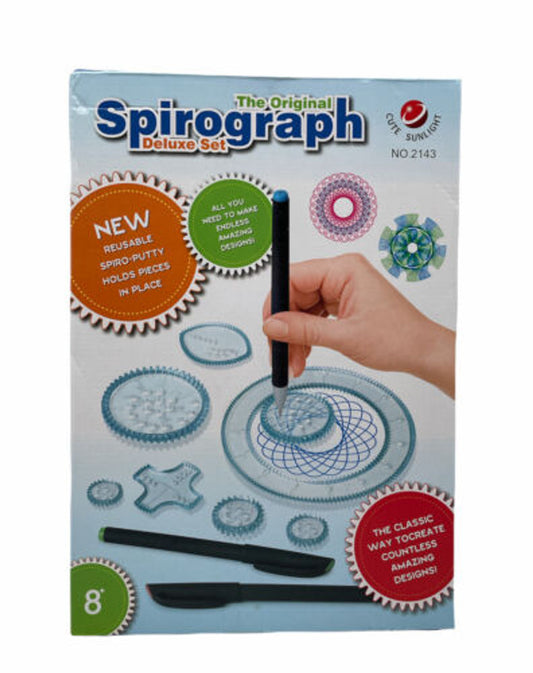 RIOTECH Spirograph Drawing Set Creative Drawing Classic Educational toys 8+ - GOODSZON Discount Store