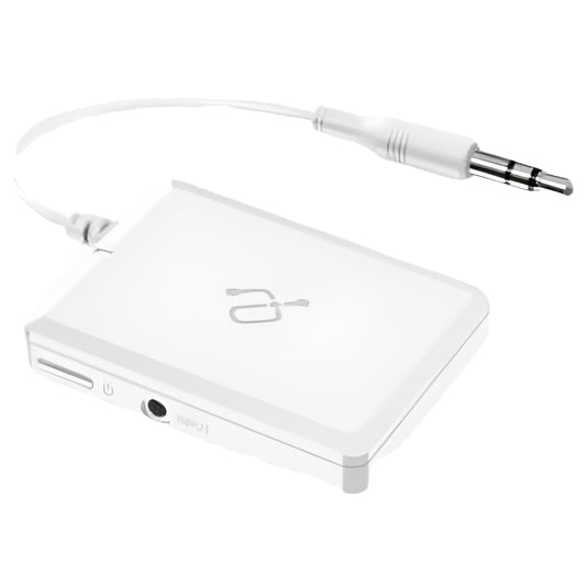 Aluratek Bluetooth v3.0 Audio Transmitter, Bluetooth enable TVs, Stereos, Computers and MP3 Players for Wireless Audio Transmitting to BT Headphones, Up to 33ft. (ABT01F), white - GOODSZON Discount Store