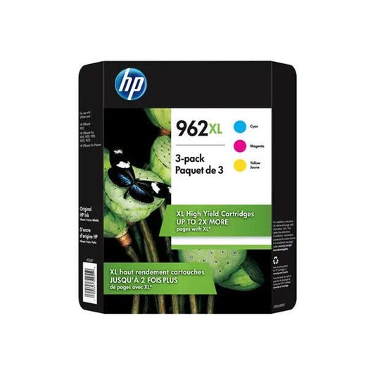 HP 962XL High Yield 3 Pack Cyan/Magenta/Yellow Ink Cartridge - GOODSZON Discount Store