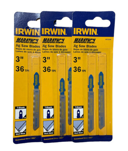 Irwin Marathon 3072336 3" 36 TPI Metal Cutting Saw Blades Pack of 3 - GOODSZON Discount Store