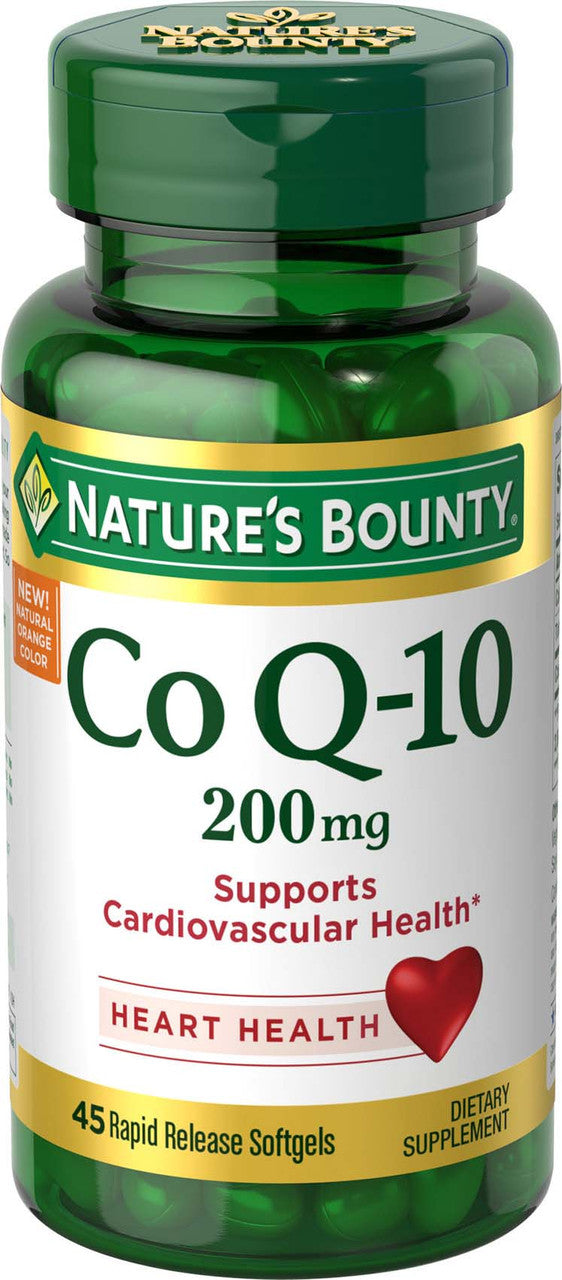 Nature's Bounty Co Q-10 Tablets, Heart Health, 200 Mg, 80 Ct - GOODSZON Discount Store