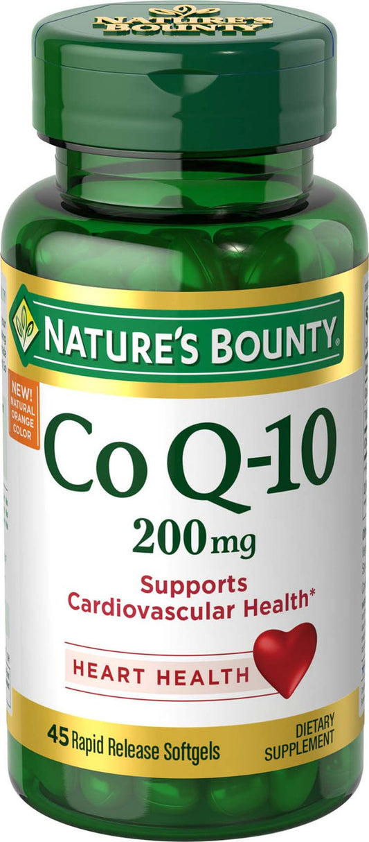 Nature's Bounty Co Q-10 Tablets, Heart Health, 200 Mg, 80 Ct - GOODSZON Discount Store