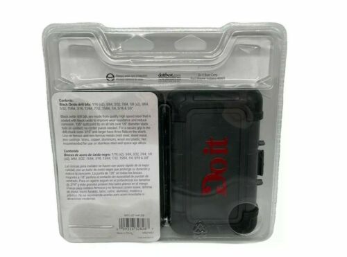 17-Piece Black Oxide Drill Bit Set, No 871441DB, Mibro Group - GOODSZON Discount Store