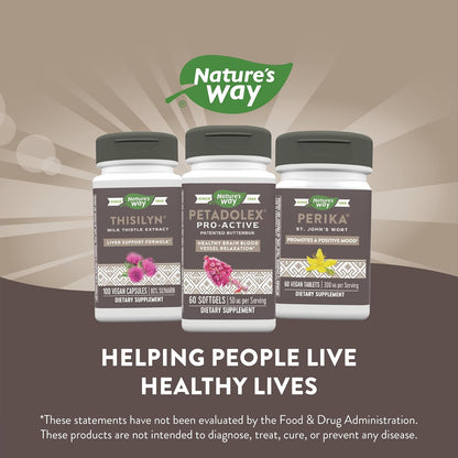 Nature's Way Petadolex Pro-Active Blood Vessel Health with Butterbur, 50 mg per serving, 60 Softgels - GOODSZON Discount Store