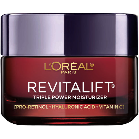L'Oreal Paris Revitalift Triple Power Anti-Aging Cream Face Moisturizer 1.7 oz - GOODSZON Discount Store
