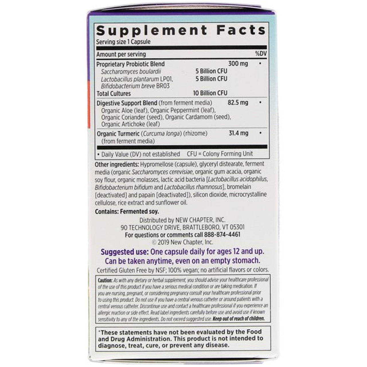 New Chapter Probiotic All-Flora 60 Vegan Capsules - GOODSZON Discount Store