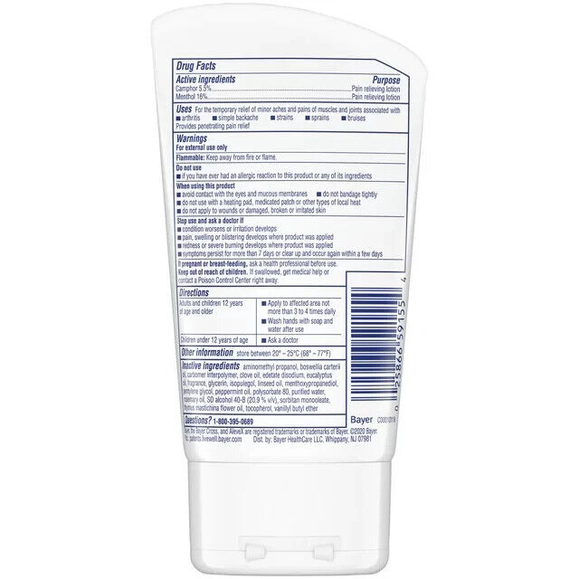 AleveX Pain Relieving Lotion, Pain Reliever, 2.7oz Exp 12/2024 - GOODSZON Discount Store