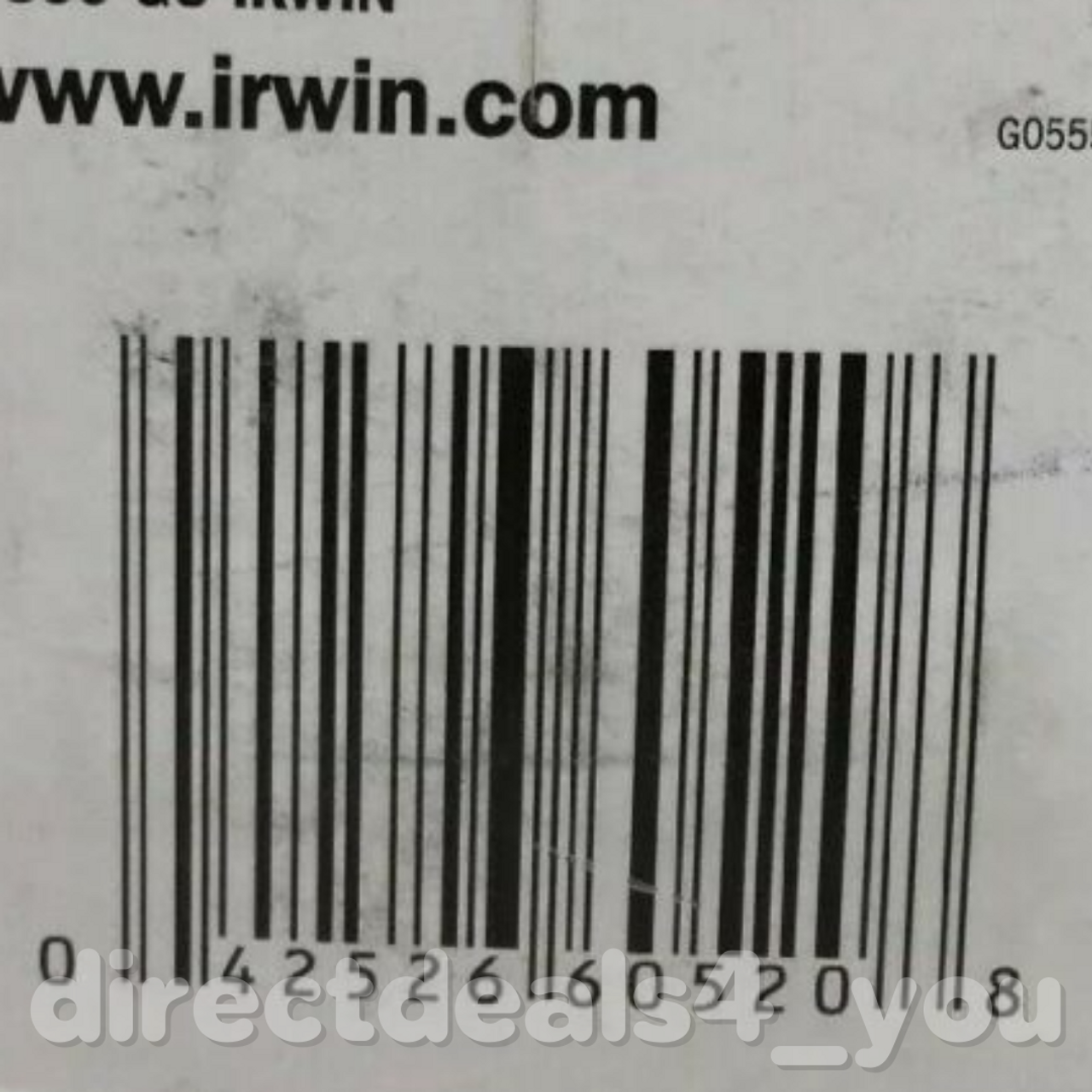 Irwin High Speed Steel #60520 5/16" Drill Bit Pack of 6 - GOODSZON Discount Store