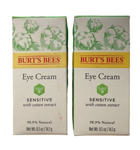 Burt's Bees Sensitive Solutions Calming Eye Cream, 0.5 oz Pack of 2 - GOODSZON Discount Store