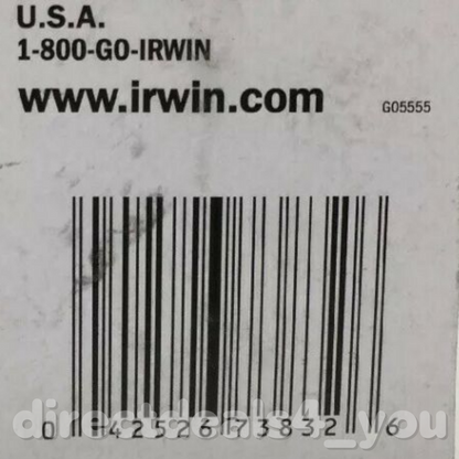 Irwin High Speed Steel 1/2" Drill Bit 73832 Pack of 3 - GOODSZON Discount Store