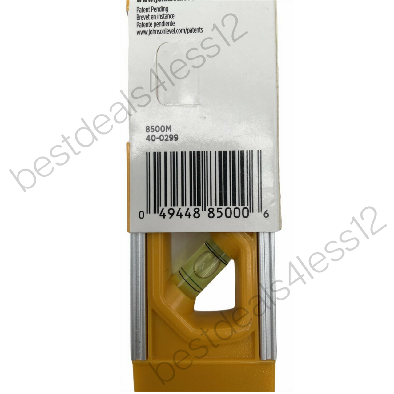 Johnson Level 9-in Magnetic Torpedo Level-3 Vial - 8500M - (Pack of 10) - GOODSZON Discount Store