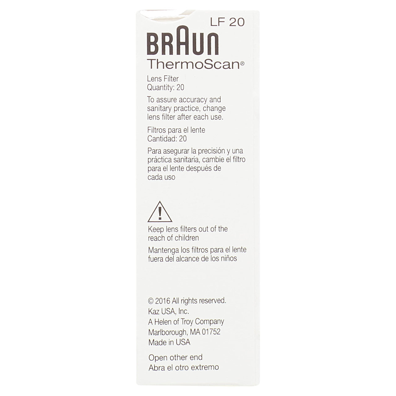 Braun ThermoScan 5 Digital Ear Thermometer, IRT6020US, White - GOODSZON Discount Store