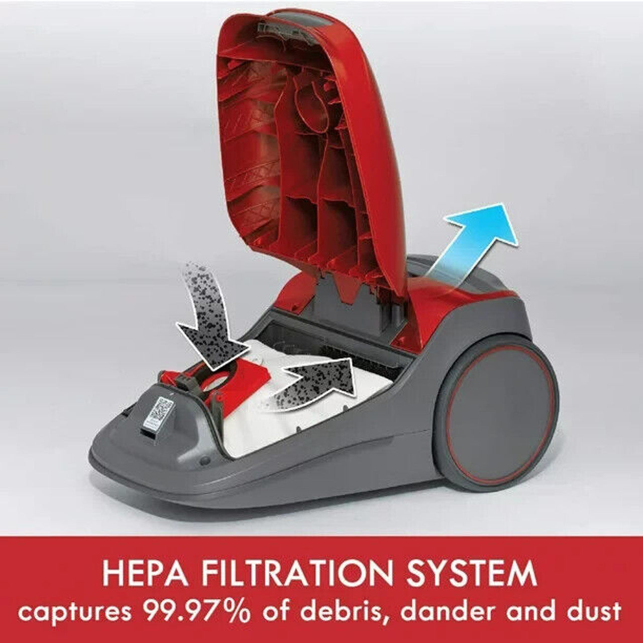 Kenmore 81414 400 Series Vacuum Cleaner- Canister - Bagged - Red - GOODSZON Discount Store