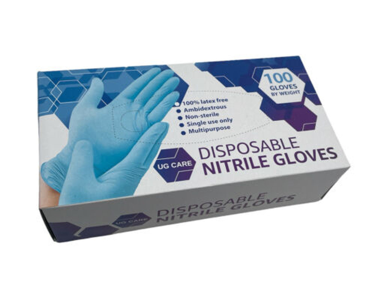 UG Care Disposable Nitrile Gloves Small 500 pc - GOODSZON Discount Store