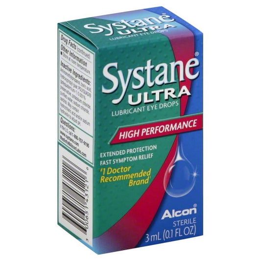 Alcon Systane Ultra Eye Drops, 0.1 oz - GOODSZON Discount Store