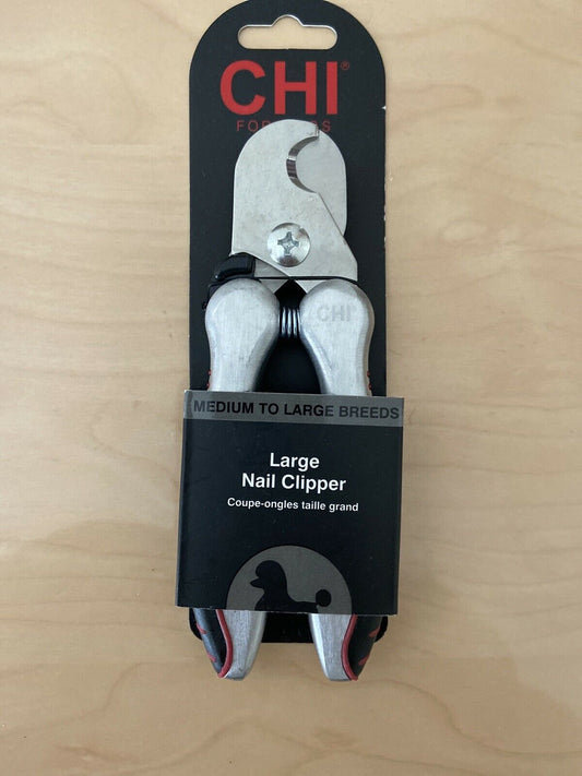 CHI For Dogs Nail Clipper For Large Dogs | Stainless Steel Nail Trimmer For Dogs, Clear - GOODSZON Discount Store