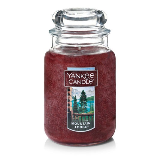 Yankee Candle® Large Classic Jar Candle, Mountain Lodge - GOODSZON Discount Store