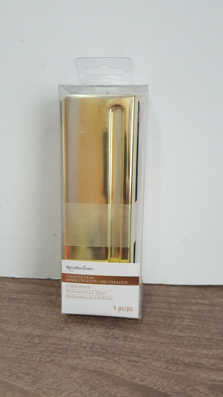 Recollections Annee Creative Gold 6 Hole Punch Planner - GOODSZON Discount Store