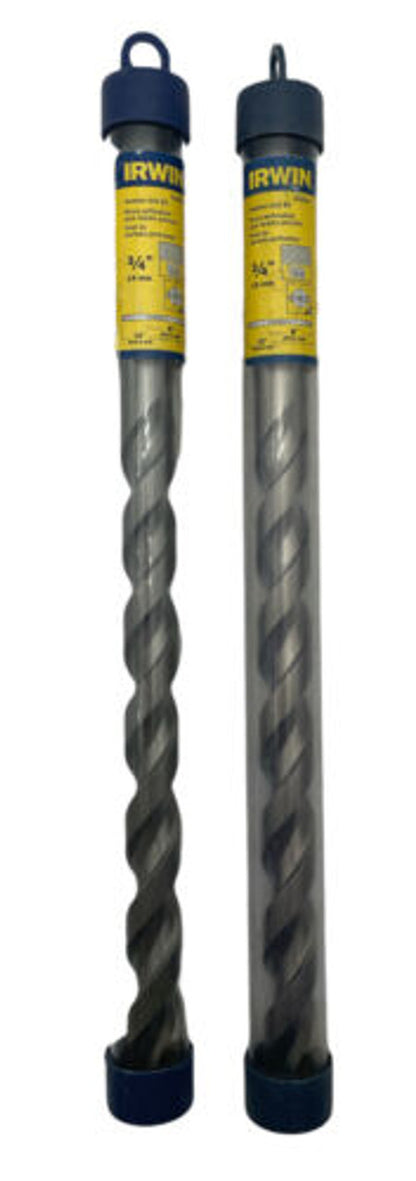 Irwin 326023 3/4 x 12 Straight Shank Hammer Drill Bit Pack of 2 - GOODSZON Discount Store