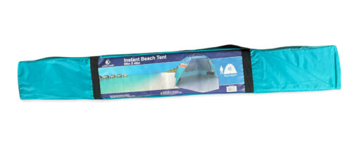 Alpha Camp Beach Tent Easy Instant Three Mesh Windows 86" x 49" 45" Height - GOODSZON Discount Store