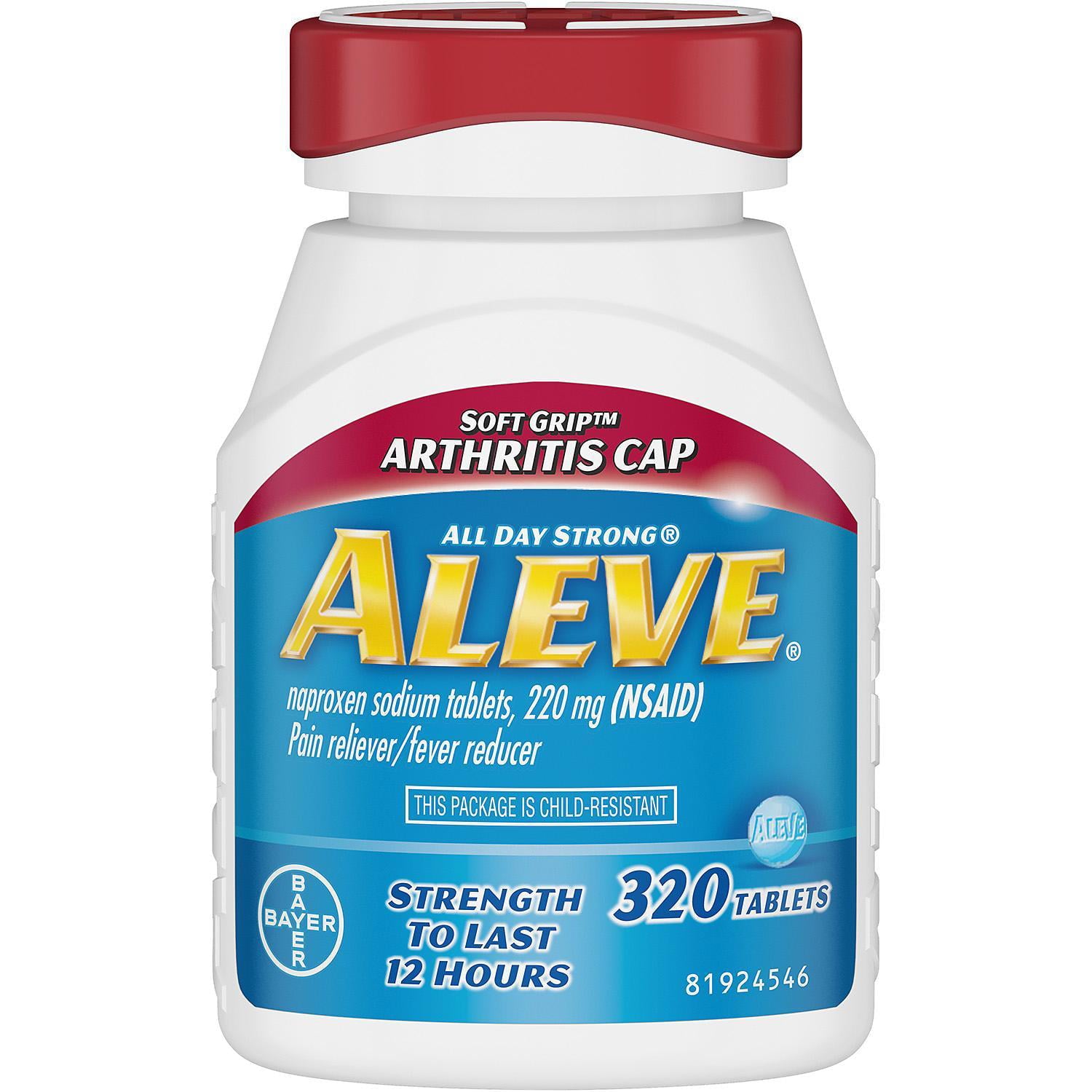 Aleve Pain Reliever Tablets, Arthritis Cap (320 ct.) - GOODSZON Discount Store