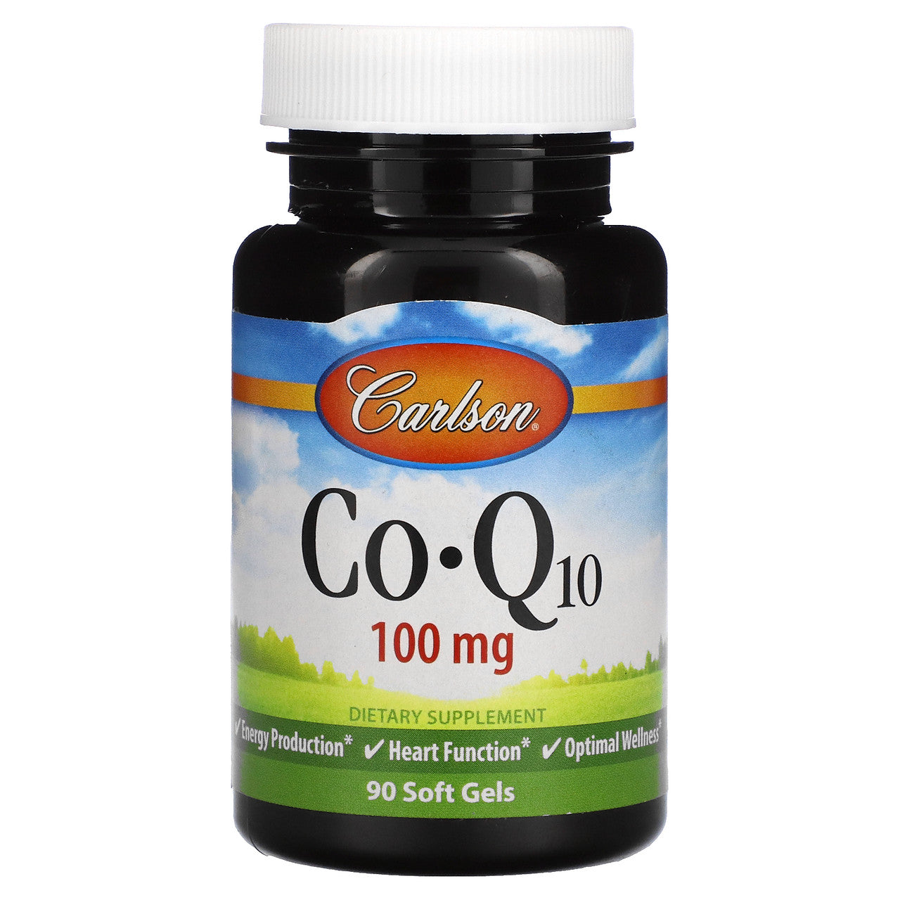 CoQ10, 100 mg, 90 Soft Gels, Carlson - GOODSZON Discount Store