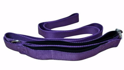 Good2Go Shock Absorbing Dog Leash Nylon Traffic Padded Handle Purple 6 ft - GOODSZON Discount Store
