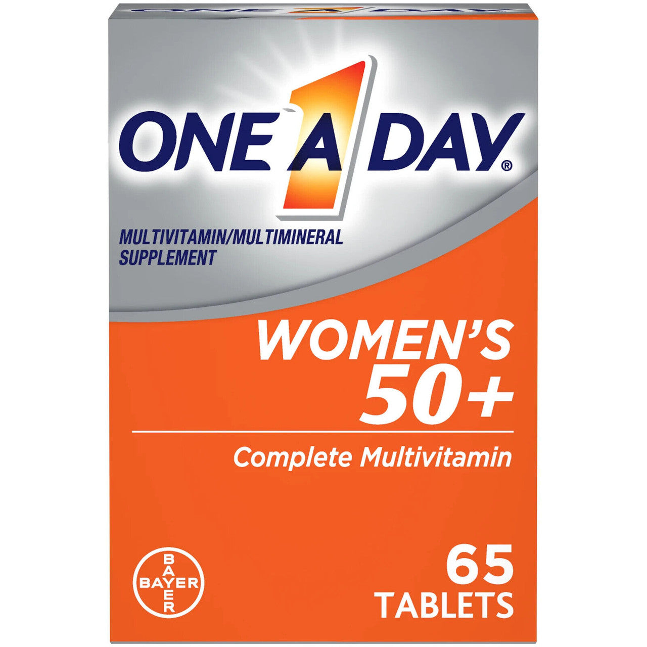 One A Day Women's 50+ Multivitamin 65 Tablets - GOODSZON Discount Store