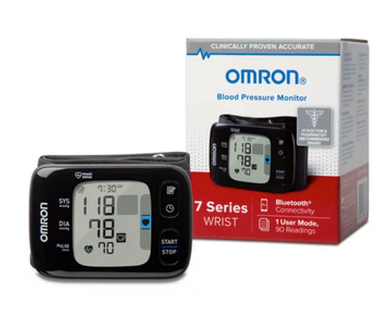 OMRON 7 Series Wireless Wrist Blood Pressure Monitor (Model BP6350) - GOODSZON Discount Store