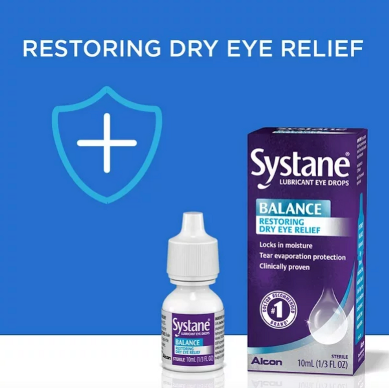 Systane Balance Lubricating Eye Drops, 10mL, Twin Pack Pack of 2 Exp 06/2023 - GOODSZON Discount Store