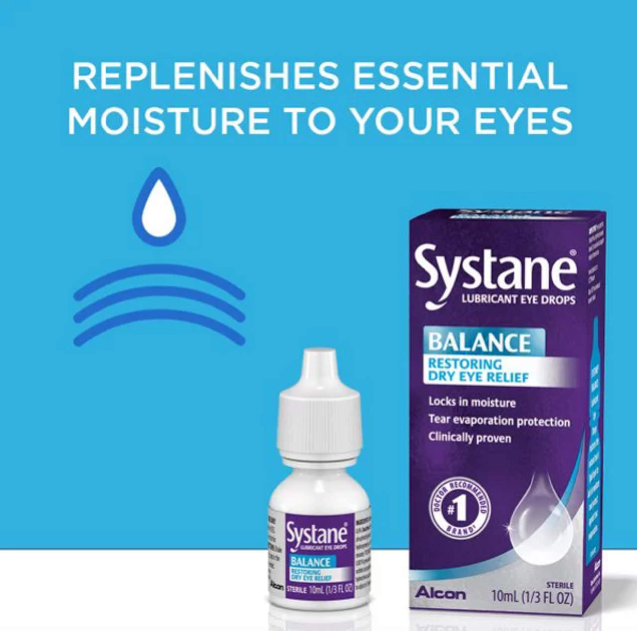 Systane Balance Lubricating Eye Drops, 10mL, Twin Pack Pack of 2 Exp 06/2023 - GOODSZON Discount Store