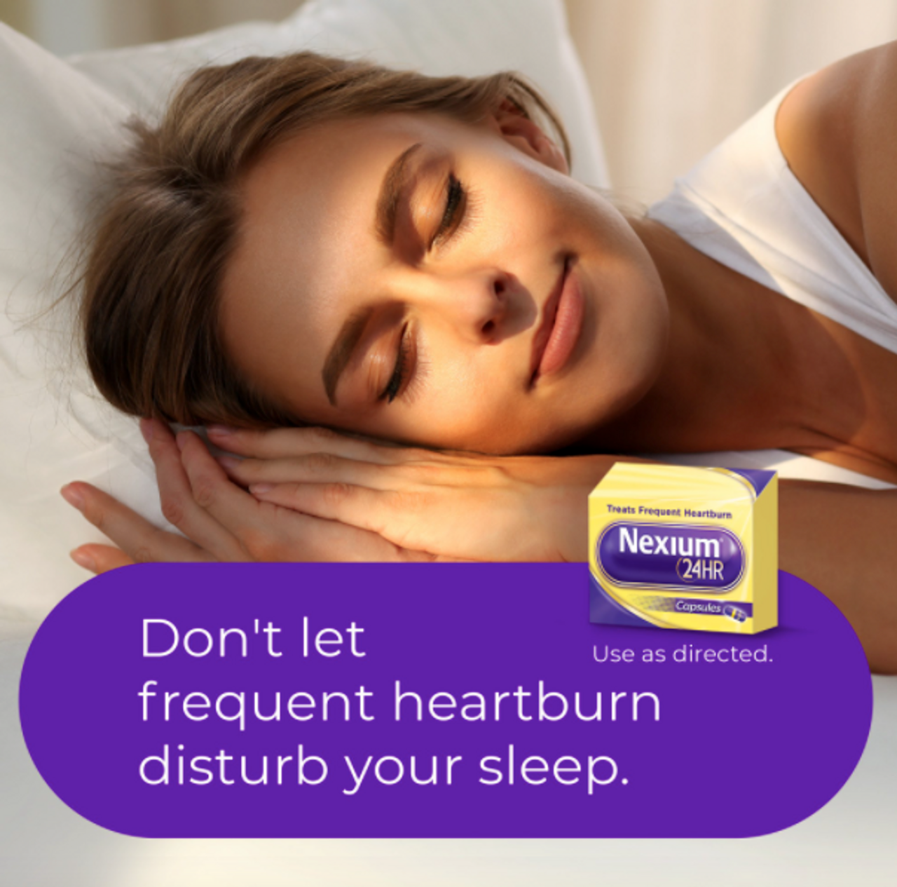 Nexium 24HR Acid Reducer Heartburn Relief Tablets for All-Day and All-Night Protection from Frequent Heartburn, Heartburn Medicine with Esomeprazole Magnesium - 42 Count - GOODSZON Discount Store