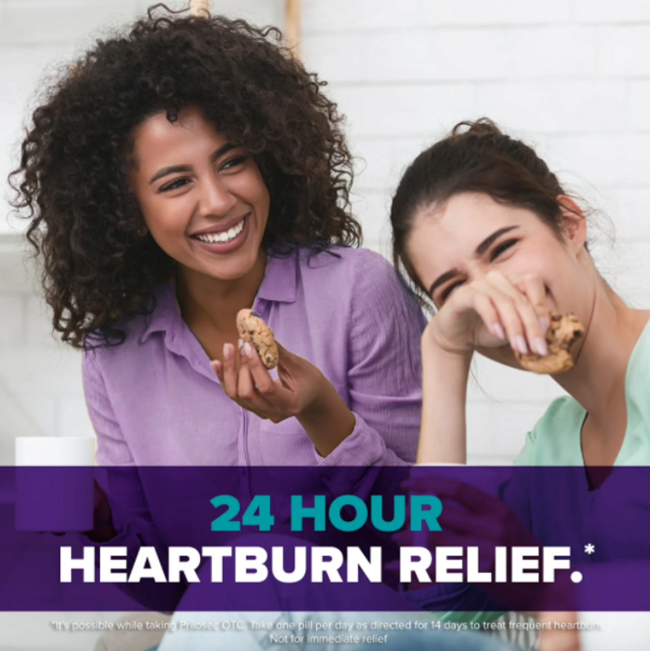Prilosec OTC Heartburn Relief, Omeprazole Over-the-Counter Medicine, Acid Reducer Tablets, 42 Ct - GOODSZON Discount Store